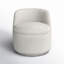 Fauteuil demi-tonneau pivotant Carmelo Estes-90557639