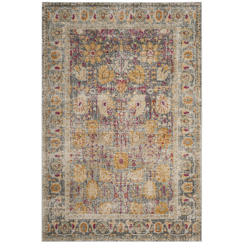 Goldsmith Oriental Hand Woven Area Rug, Rectangle 122 x 183 cm