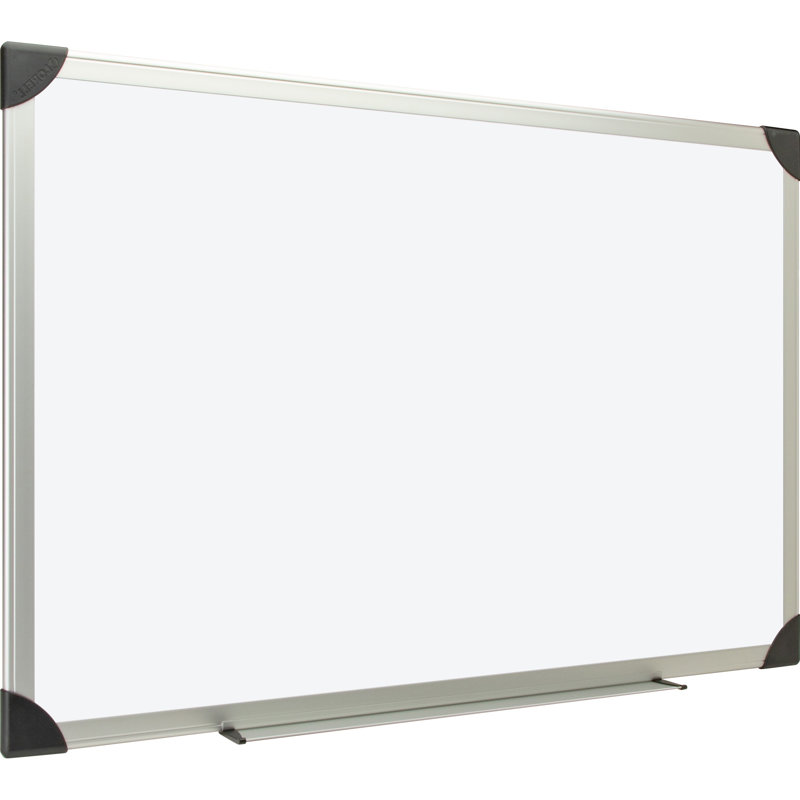 Lorell No High Pressure Laminate Wall Metal Whiteboard, 4' H x 8' W