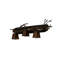 Rustic Lodge 3 - Light Vanity Light