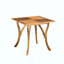 Table de salle à manger d'extérieur carrée en bois d'acacia - Durable, élégante et parfaite pour les aménagements de patio