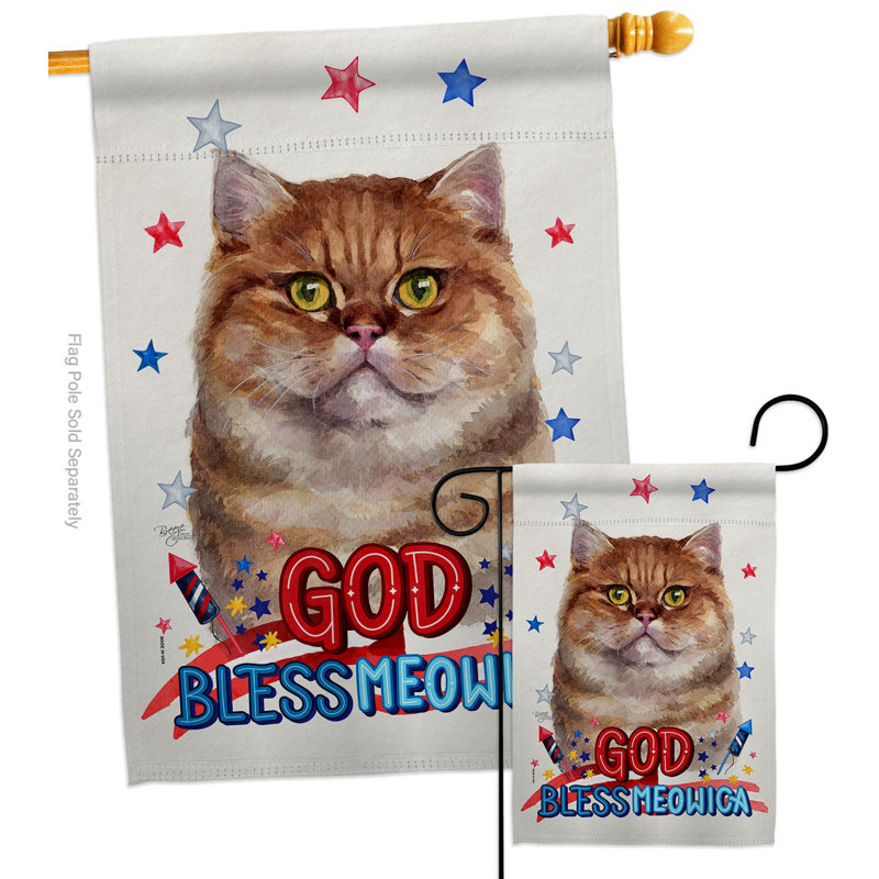 Drapeau de jardin Patriotic British, H 40 po x l 28 po