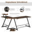 L-Shaped Computer Desk