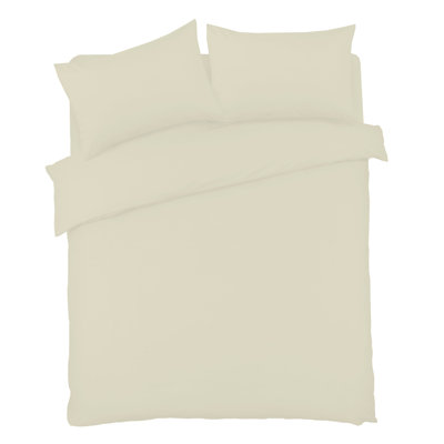Polyester No Pattern Duvet Cover Set with Pillowcases Included