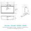 Évier de cuisine à montage sur plan à montage sur plan - évier de cuisine à cuve simple en granite composite à quartz 33 po x 22 po avec robinet coulissant-111739395