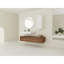Bathroom Vanity With Resin Sink & Side Cabinet - 60 Inch, Modern Style, 3 Soft-Close Drawer Bath