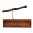 Solid Wood Amber Open Media Unit