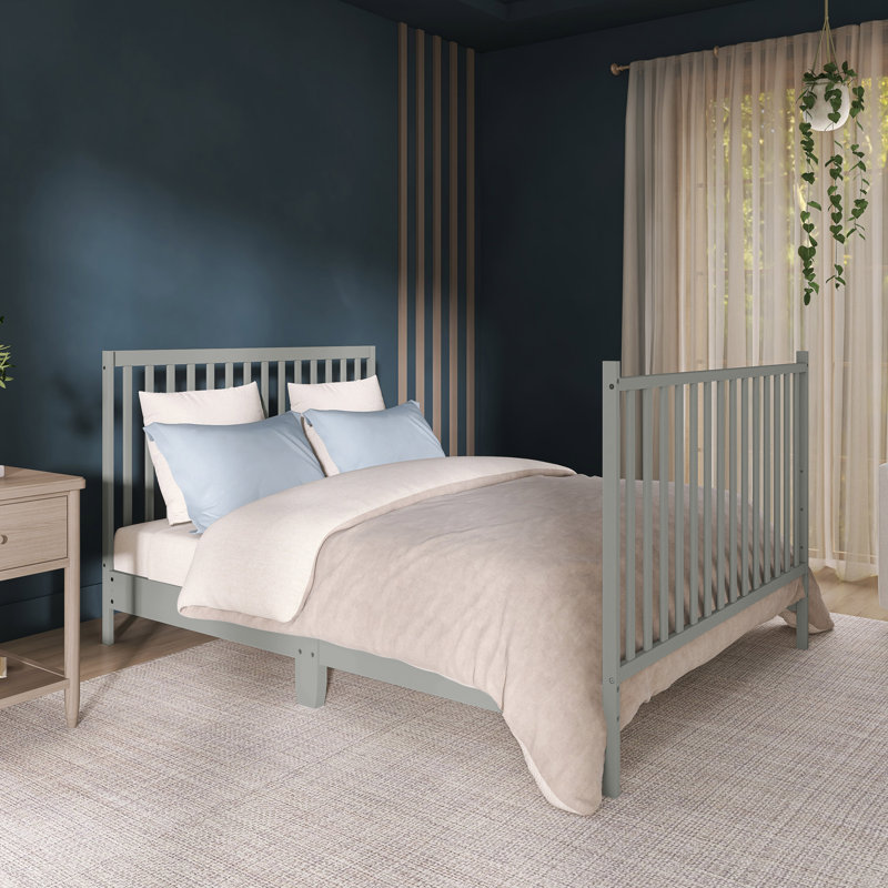Lit de bébé convertible Synergy, Gris froid
