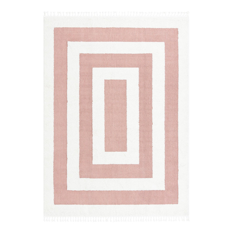 Geometric Indoor Rug, Rectangle 9' x 12'