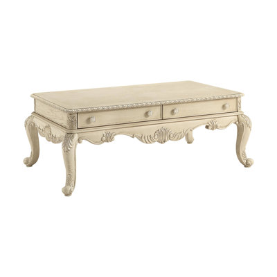 2 Coffee Table In Antique White, Leg Design, Feature, Spacious Storage For Trading Cards White With 2 Drawers, Legs, Stop, Surfboards