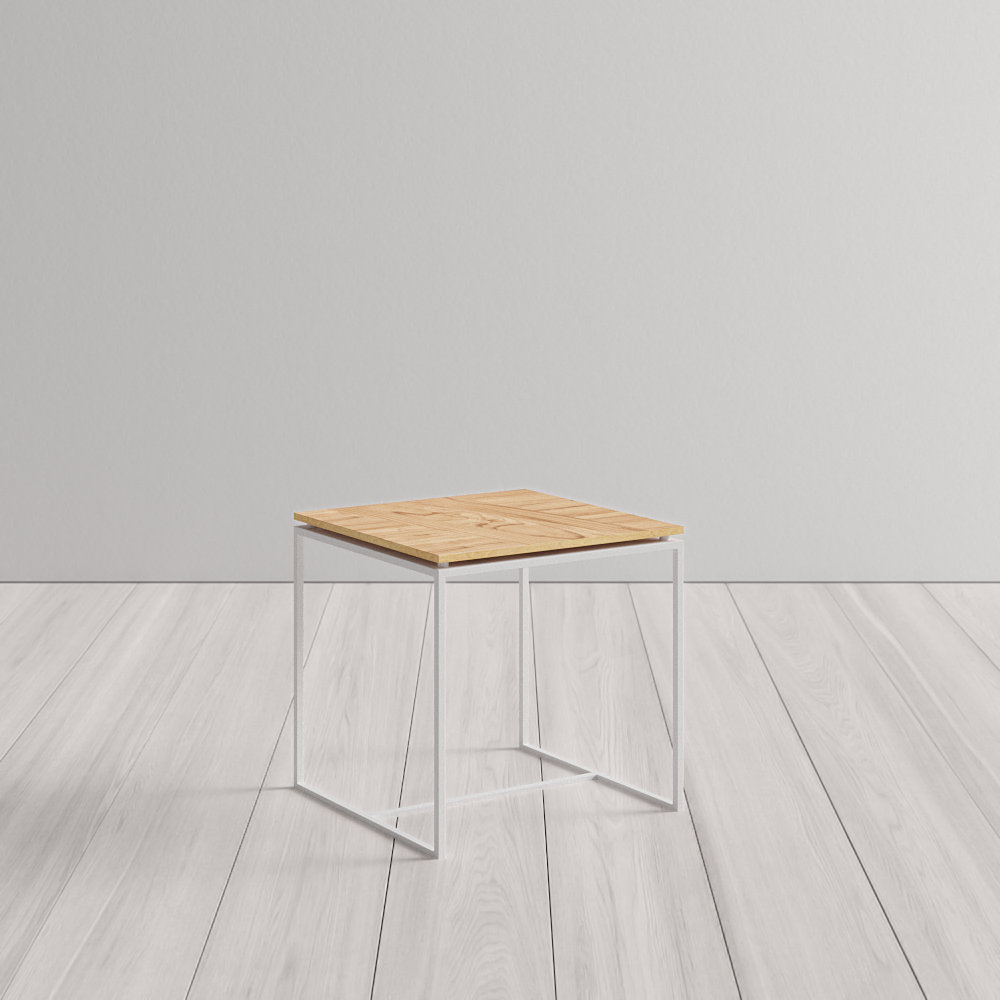Tobias End Table, Walnut