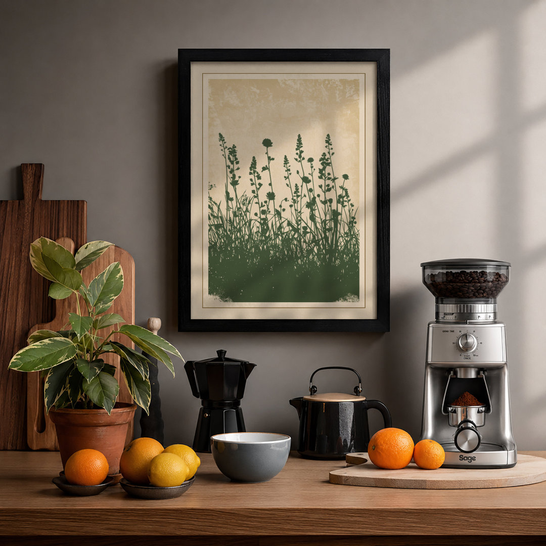 Wildflower Meadow Botanical - Framed Print