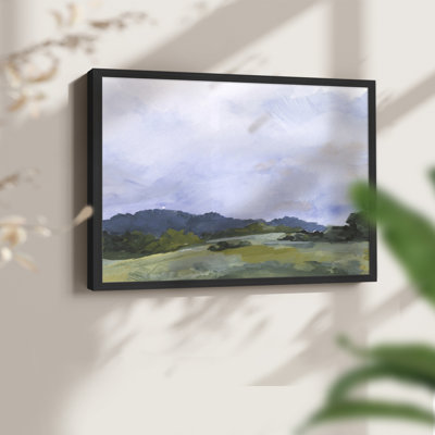 «Pastoral Horizons II», reproduction encadrée