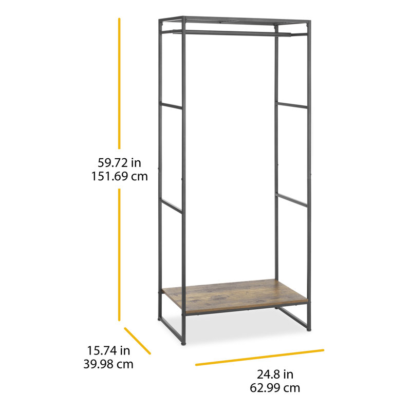 Whitmor 24.8'' Metal Clothing Rack