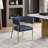 Kleanthi Linen Textured Fabric Dining Chair-88545573