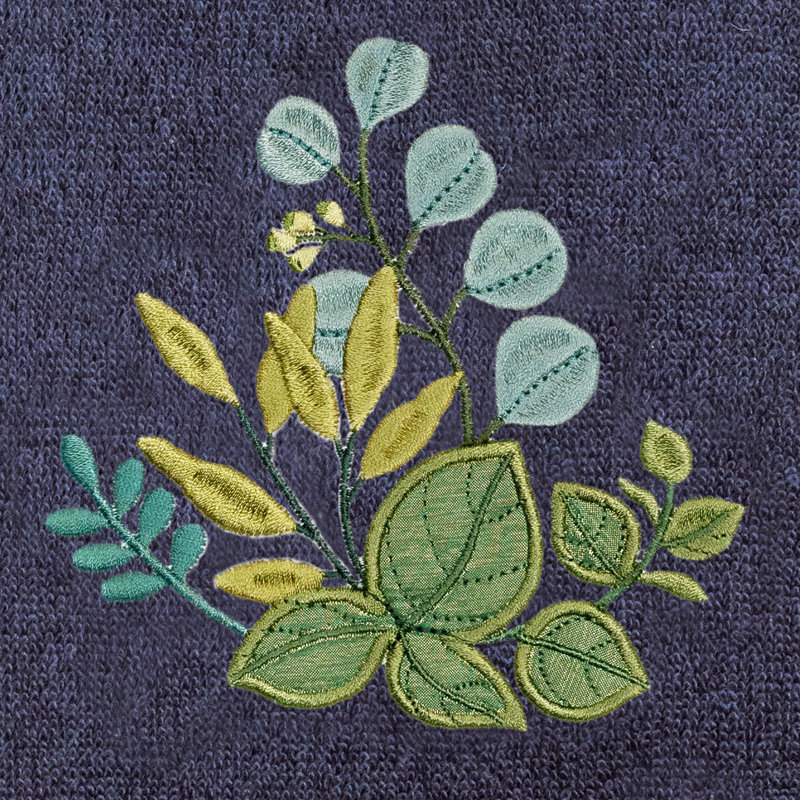 Ensemble de serviettes 4 pièces Botanica, Marine