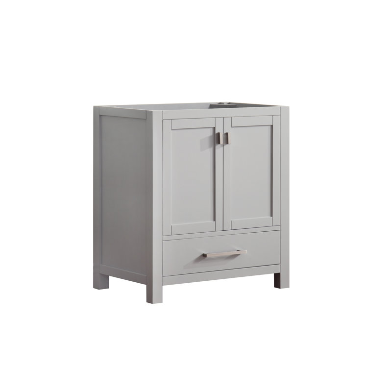 Base de meuble-lavabo 30 po Souther seulement, Gris givré
