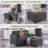 Kentrell 54"W Upholstered Loveseat with Ottoman-1159309553