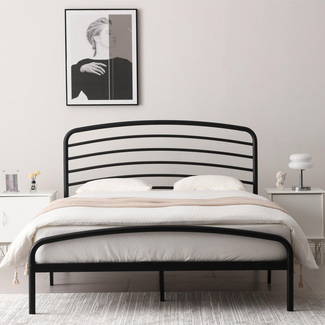 Sierrea Metal Platform Bed Mercer41 