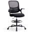 Chaise haute de bureau ergonomique avec accoudoirs relevables Sweetcrispy-1004013706-1004013707
