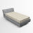 Microfiber Striped Fitted Sheet-105854413-43724130