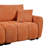 Modular Sectional Sofa With Movable Ottoman