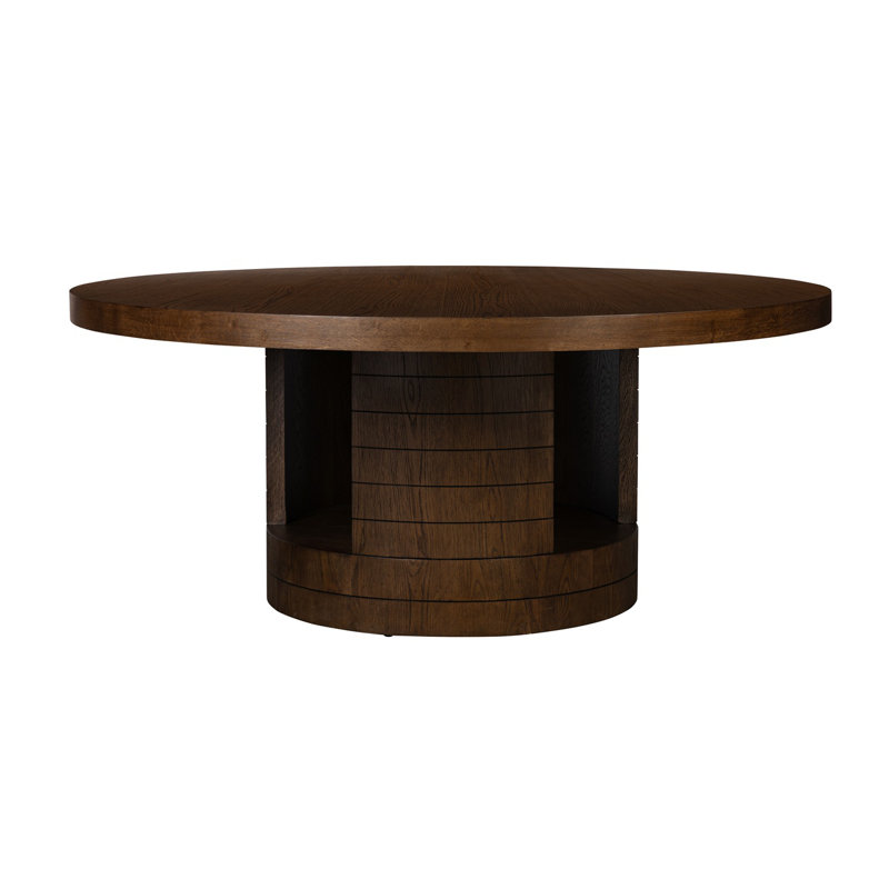 Preston Dining Table - Caramel Oak