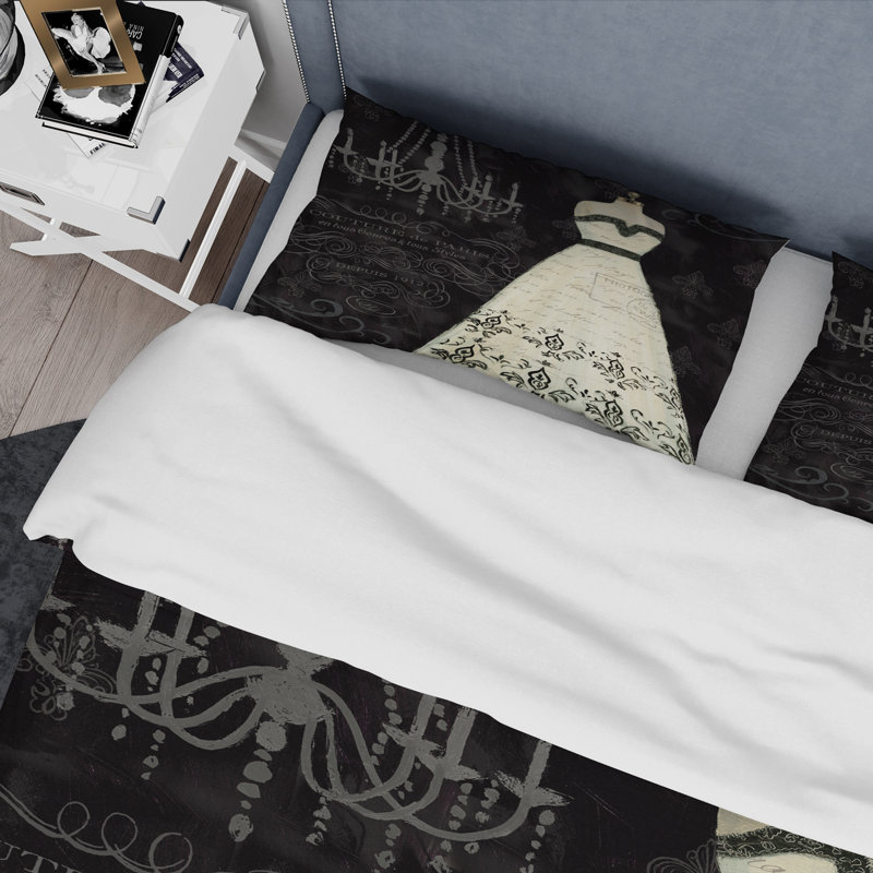 French Couture II - Ensemble de housse de couette tendance - Microfibre de polyester