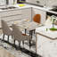 Funke Stone Top Metal Base Dining Table-831250245