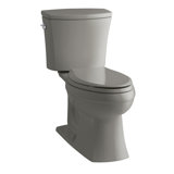 Kelston™ Comfort Height Two-Piece Elongated 1.6 GPF Toilet with Aquapiston Flush Technology and Left-Hand Trip Lever