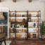 Vitrine à 5 tablettes avec éclairage à DEL, portes en verre trempé et conception anti-basculement-778754494