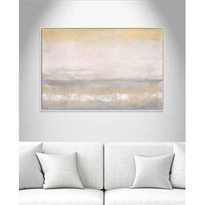 Willadeene Morning Calm 2 - Cadre flottant, reproduction d'art sur toile