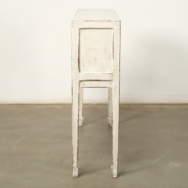 39'' W Console Table, Off White