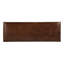 Dalee 48 in. W Leather and Iron Backless Upholstered Bench