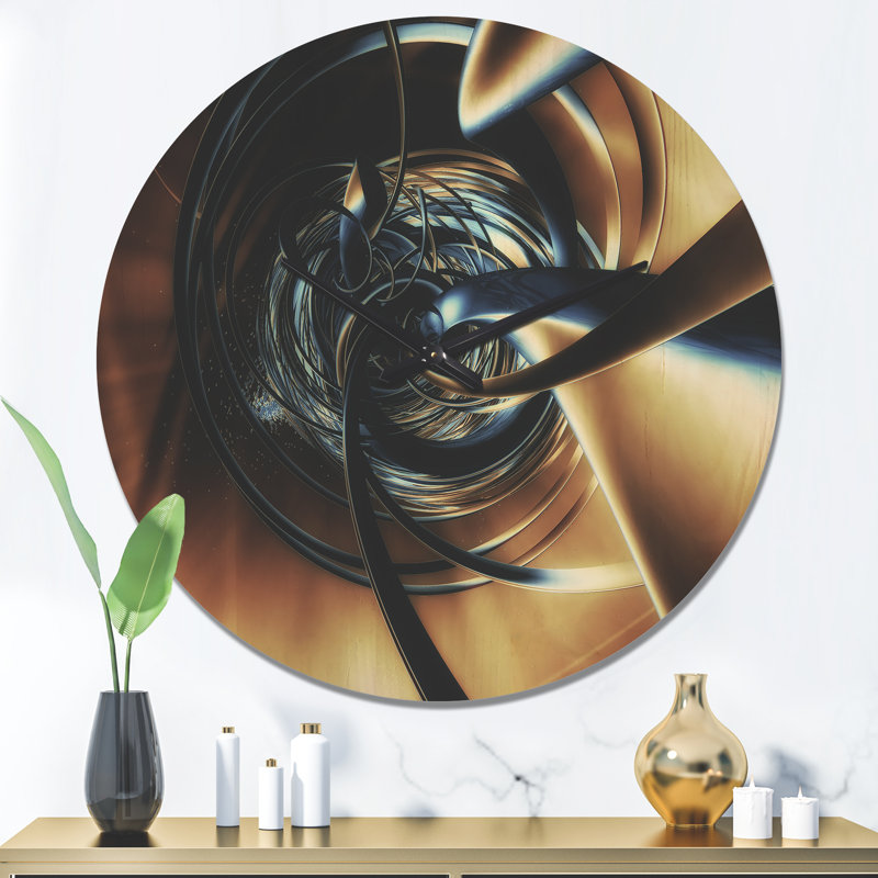 Solid Wood Wall Clock, Large