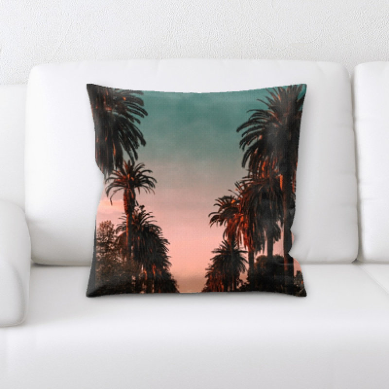 Microsuede Throw Pillow