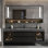 Armoire de salle de bain moderne et luxueuse