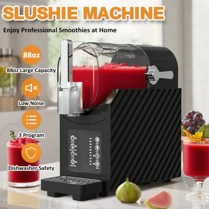 Machine à boisson glacée 88 oz 88 oz pour la maison, sans glace nécessaire