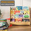 Bibliothèque en bois pour tout-petits Montessori