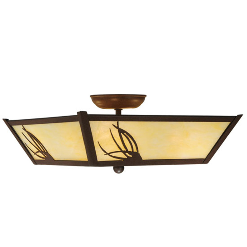 Pinecone 4 - Light Semi Flush Mount