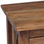 Nightstand Solid Mahogany Wood 40x30x51 cm