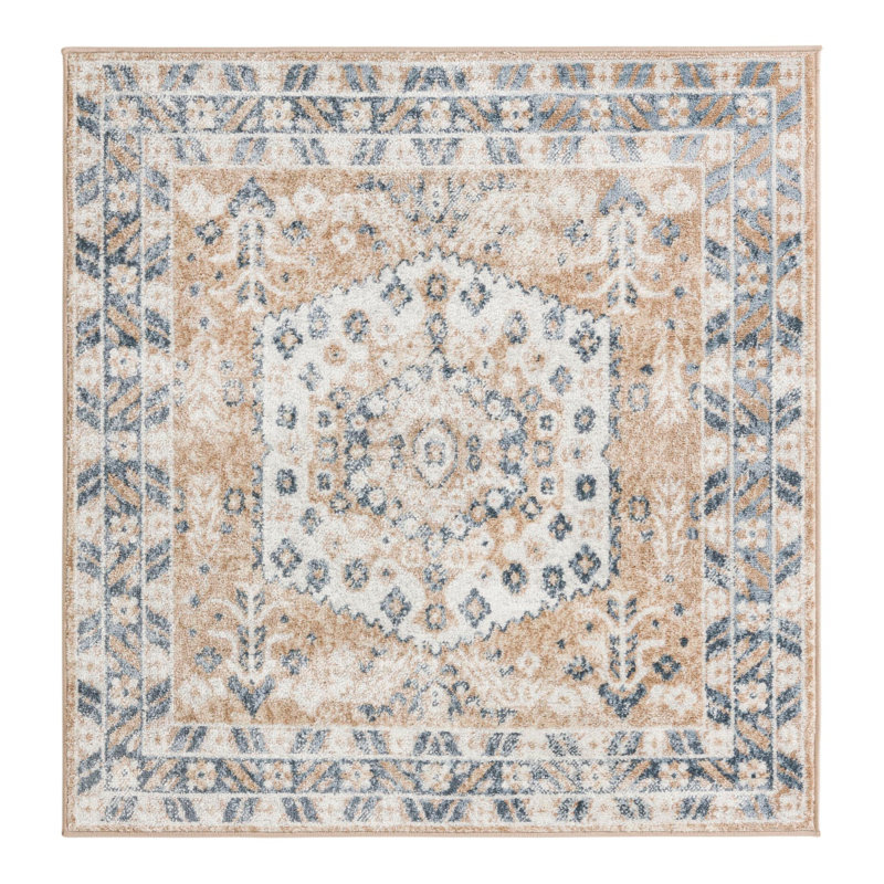 Braaten Oriental Indoor Rug, Square 4'1"