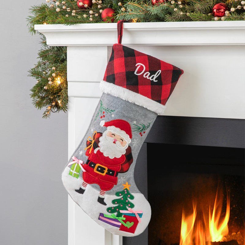 Personalized Santa Stocking, Yes