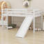 Lit simple mezzanine bas avec glissade, échelle, barrières de sécurité-2004822525
