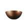Hixson Ceramic LED Half Moon