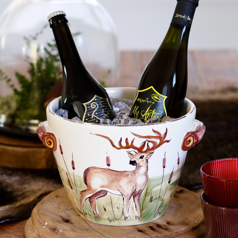 Wildlife Terra Bianca Serving Bowl
