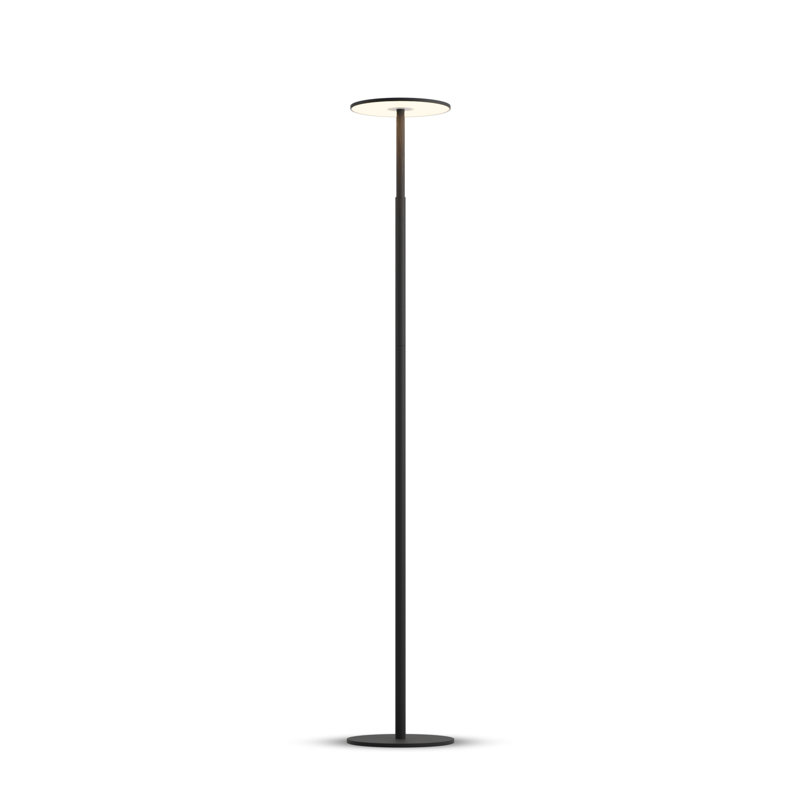 Yurei LED Floor Lamp, Matte Black