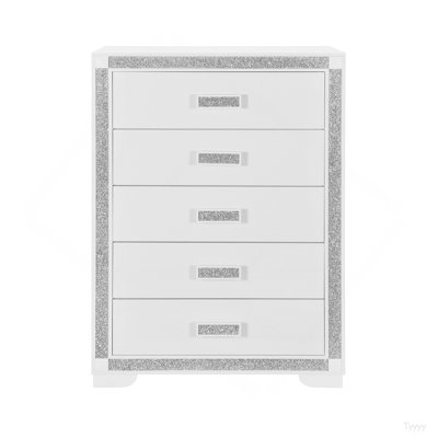 Commode blanche Soulmarie