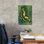 «Kearea Malachite Butterfly On Canvas» par Barbara Keith, reproduction