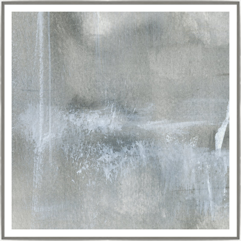 'Neutral Abstracts' Framed Print